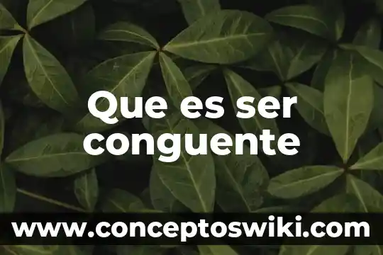 Que es ser aguerrido 5 Que es ser conguente