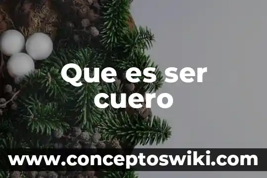 Significado de que es ser un lider 8 Que es ser cuero
