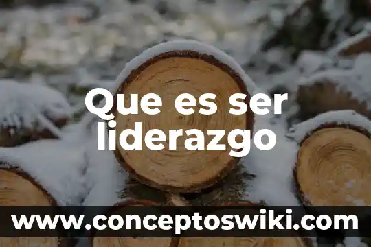 Que es ser empleado privado 5 Que es ser liderazgo