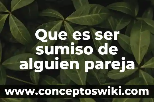 Que es ser imbecil segun fernando savater 6 Que es ser sumiso de alguien pareja
