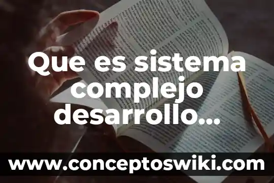 Que es economia sostenible yahoo 5 Que es sistema complejo desarrollo sostenible