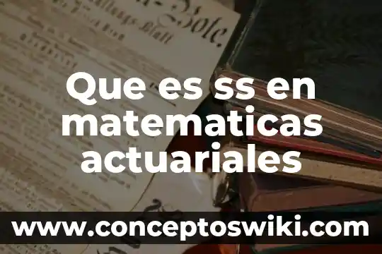 Qué es un insentro en matemáticas 8 Que es ss en matematicas actuariales
