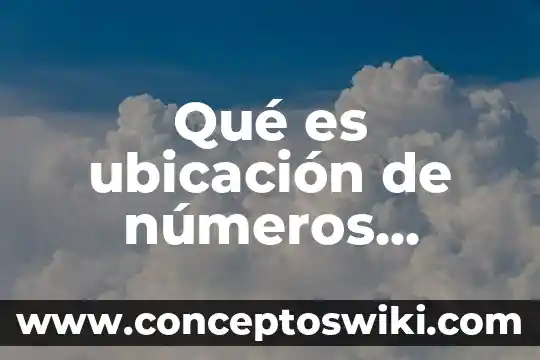 Que es una sustracción en numeros decimales 6 Qué es ubicación de números decimales en la recta numérica