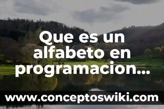 Que es la logica en un argumento 4 Que es un alfabeto en programacion logica