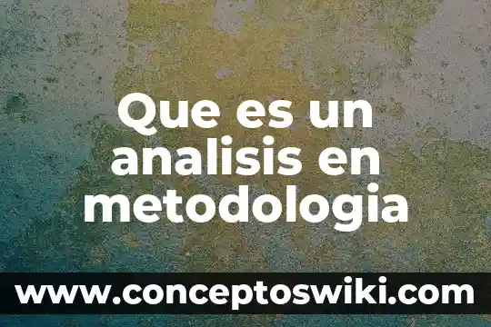 Qué es el amor introducción desarrollo y conclusión 5 Que es un analisis en metodologia