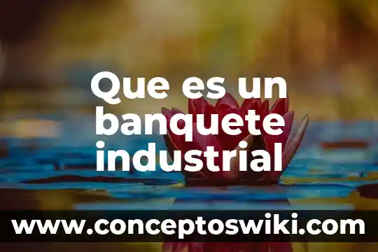 Que es empaque industrial 8 Que es un banquete industrial