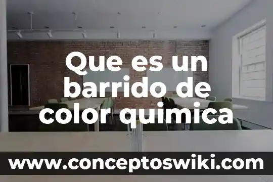 Que es el slurry quimica 3 Que es un barrido de color quimica