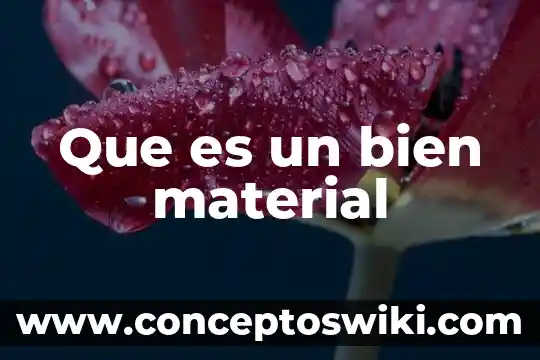 Qué es el material mineral 5 Que es un bien material