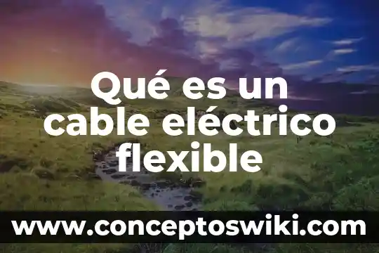 Qué es la distribución de planta flexible 4 Qué es un cable eléctrico flexible