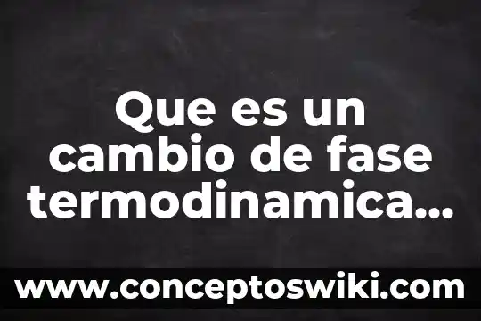 Que es un sistema de fase no minima 3 Que es un cambio de fase termodinamica se mantiene constante