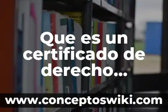 Que es un certificado de garantía sobre deudas fiscales 8 Que es un certificado de derecho parcelario