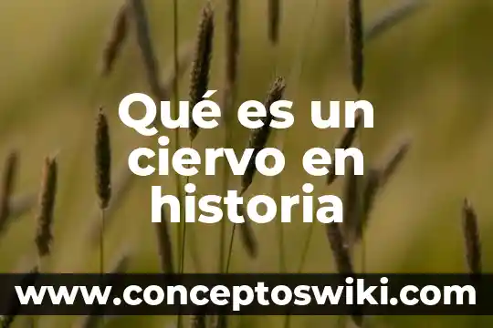 Qué es proletariado en historia 5 Qué es un ciervo en historia