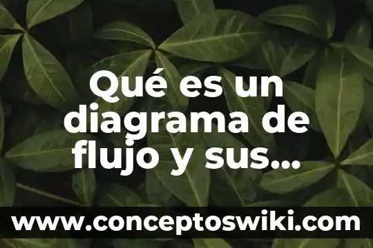 Qué es el flujo de efectivo en economía 4 Qué es un diagrama de flujo y sus componentes