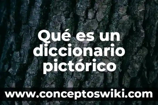 Que es arrollo significado diccionario 5 Qué es un diccionario pictórico