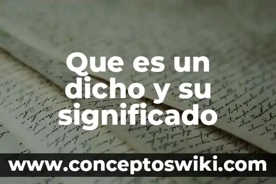 Acné significado etimológico y que es 4 Que es un dicho y su significado