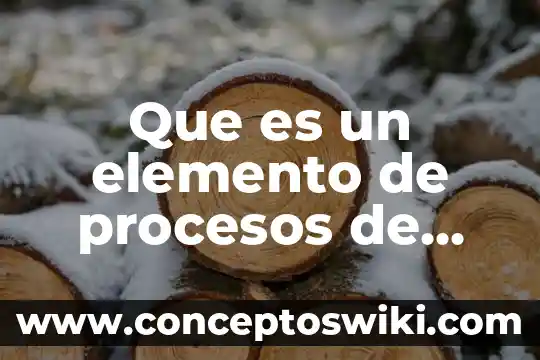 Que es simulacion de procesos 8 Que es un elemento de procesos de manufactura