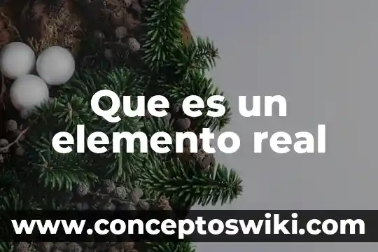 Que es un compuesto y elemento 6 Que es un elemento real