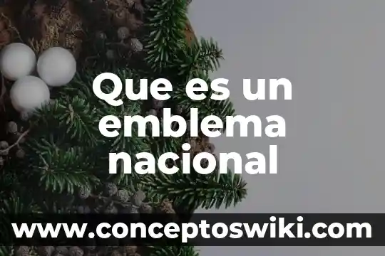 Qué es proyecto nacional 4 Que es un emblema nacional