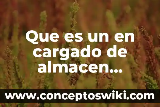 Qué es un almacén de cantilever y su función 8 Que es un en cargado de almacen general definicion