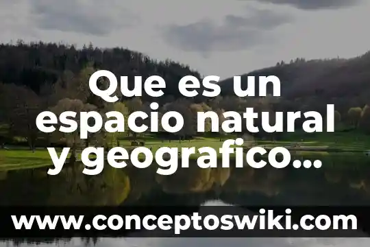 Que es el espacio pleural y que contiene 3 Que es un espacio natural y geografico yahoo