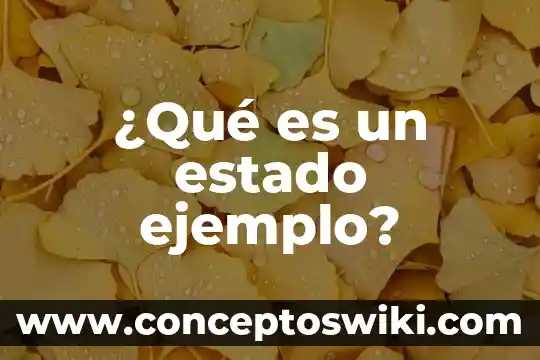 Que es magia definifion ejemplo y caracteristicas 8 ¿Qué es un estado ejemplo?