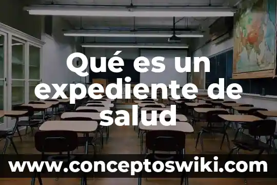 Que es un stroke salud 4 Qué es un expediente de salud