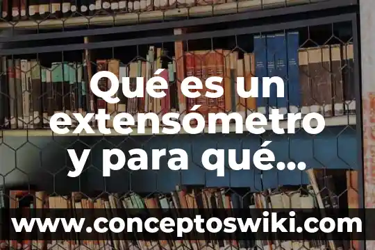 Que es y para que sirve una carpeta 5 Qué es un extensómetro y para qué sirve