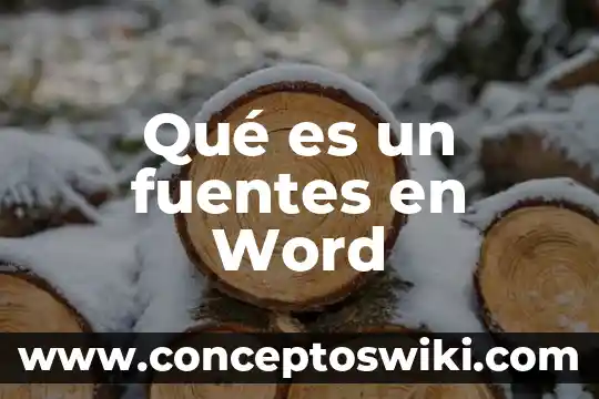 Qué es o qué significa el espacio interlineado en Word 7 Qué es un fuentes en Word