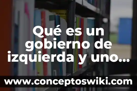 Que es la derecha politica en mexico 6 Qué es un gobierno de izquierda y uno de derecha