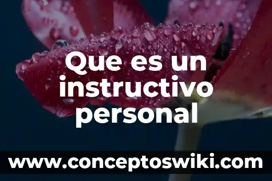 Que es personal de honorarios 4 Que es un instructivo personal