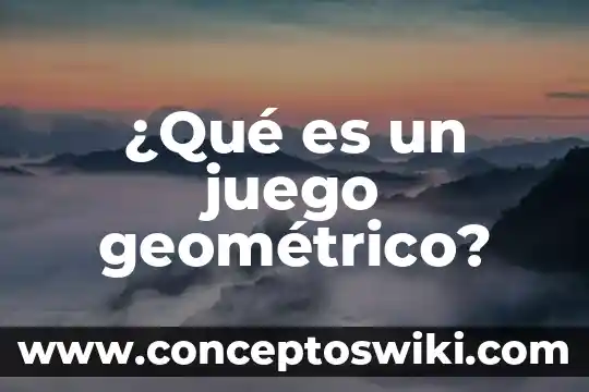Que es el invierno en juego de tronos 8 ¿Qué es un juego geométrico?