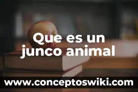 Que es un yak animal 6 Que es un junco animal