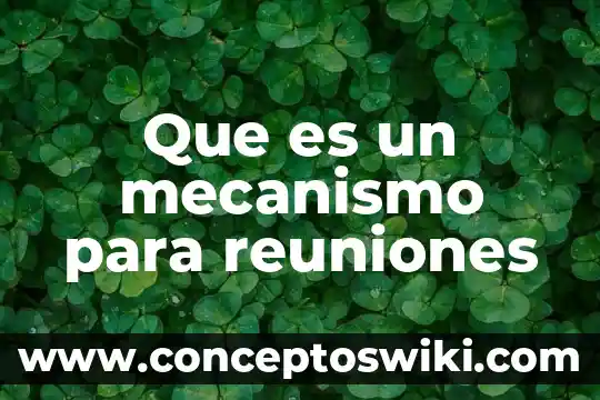 Qué es la identificación proyectiva mecanismo de defensa ejemplo 7 Que es un mecanismo para reuniones