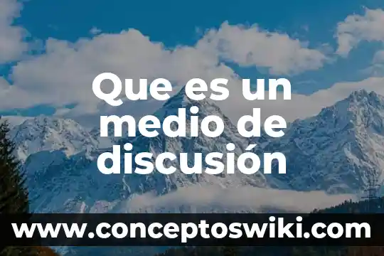 Que es el solvente recuperado medio y lento 8 Que es un medio de discusión