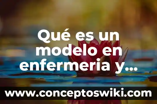 Qué es un modelo explicativo de modelo 3 Qué es un modelo en enfermeria y teoría