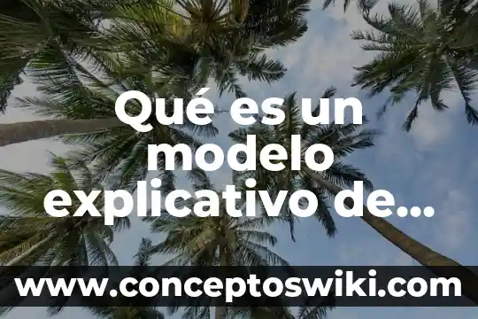 Qué es un modelo en enfermeria y teoría 3 Qué es un modelo explicativo de modelo