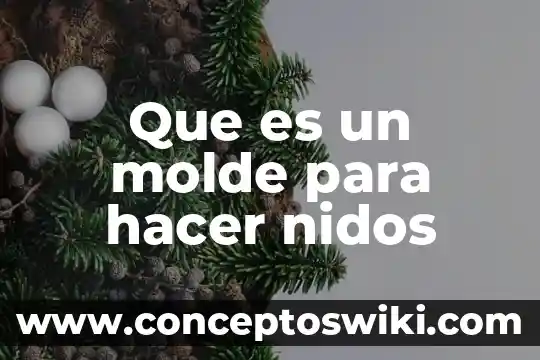 Que es hacer un dab 4 Que es un molde para hacer nidos