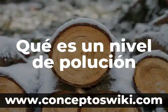 Que es nivel de intrusion 5 Qué es un nivel de polución