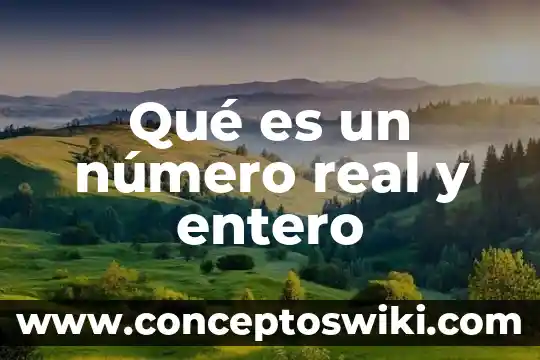 Que es un numero primo comun 7 Qué es un número real y entero