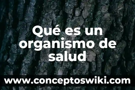 Que es un sensorial y tipos 8 Qué es un organismo de salud