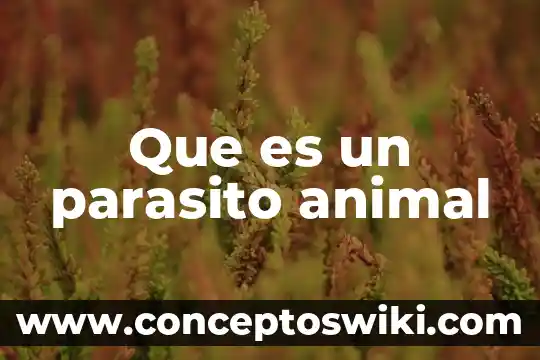 Qué es el animal estornino 6 Que es un parasito animal