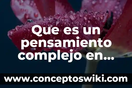Que es el enfoque decisional segun el pensamiento critico 4 Que es un pensamiento complejo en metodologia de la investigacion