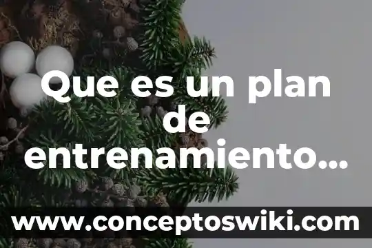 Que es una tecnica de entrenamiento mental 7 Que es un plan de entrenamiento deportivo