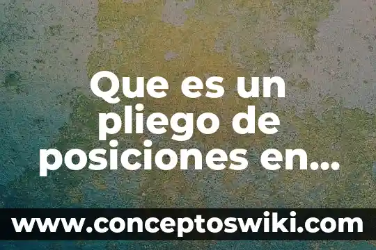 Qué es la terapia familiar en pacientes oncológicos 3 Que es un pliego de posiciones en materia familiar