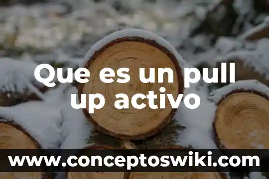 Sistema pull que es y como funciona 3 Que es un pull up activo