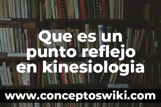 Que es una bandera con un punto toja 4 Que es un punto reflejo en kinesiologia