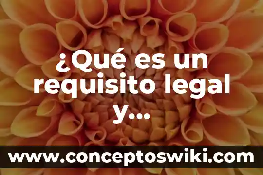 Qué es un plan de compras indirectas 8 ¿Qué es un requisito legal y administrativo para compras?