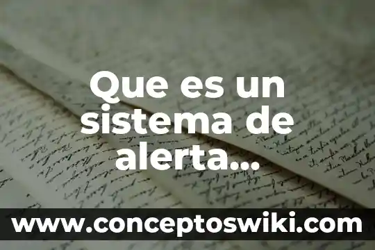 Que es el embarazo a temprana edad definicion 4 Que es un sistema de alerta temprana para sismos