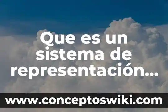 Que es publicidad politica visual 3 Que es un sistema de representación visual