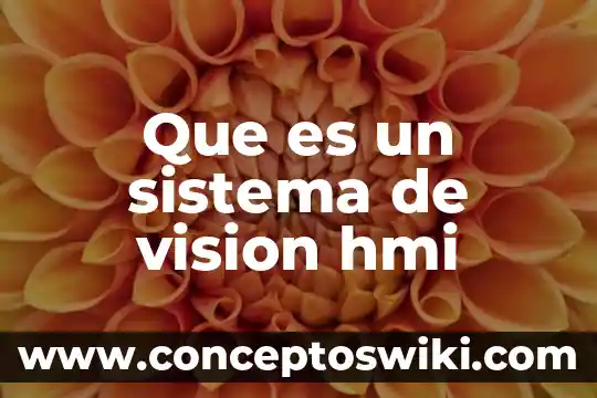 Que es el sistema financiero nacional 8 Que es un sistema de vision hmi